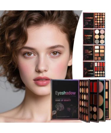 Palette De Maquillage Pour Les Yeux | 55 Couleurs Poudre De Contour Naturel - Poudre Highlighter Maquillage Mat Et Nacr Pour Ados Filles Femmes M res F tes Beaut Soir es Rendez-Vous - Buy Online on GoSupps.com