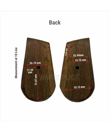 Buy Warreplica Mauser C96 Broomstick Pistol Grip | Wooden Bundeswehr Replica Handle - International Shipping Available - Buy Online on GoSupps.com