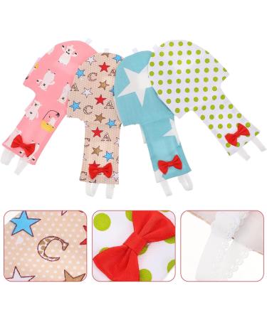 POPETPOP Parrot Clothes 4pcs Parrot Flight Suit Cute Cotton Small Animals Cockatiel Bird Diaper - Buy Online on GoSupps.com