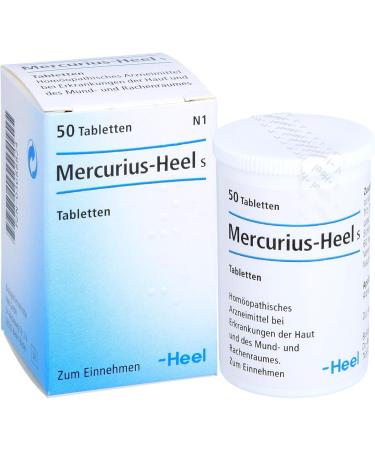 Buy Mercurius Heel S Tablets 50g Fast International Shipping | Homeopathic Relief - Buy Online on GoSupps.com