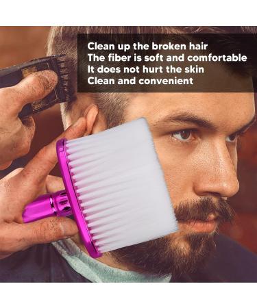 Barber Neck Brush - Soft Lightweight Hairdressing Duster in Rosy Red | Perfect for Salons & Home Use - Buy Online on GoSupps.com