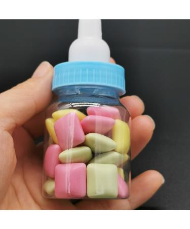 Jessica welcomes you Bottles with Removable Blue Tops for Baby Showers  Parties  and Favors (24 Blue) - Buy Online on GoSupps.com