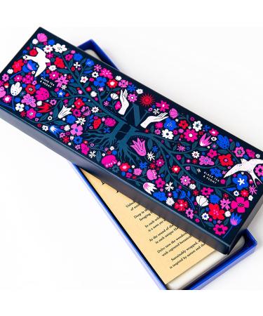 Bronnley England Black Tea & Peony Triple Milled Vegan Soap Bars - Set of 3 | Palm Oil-Free & Plastic-Free Packaging - 3.5oz each - Buy Online on GoSupps.com