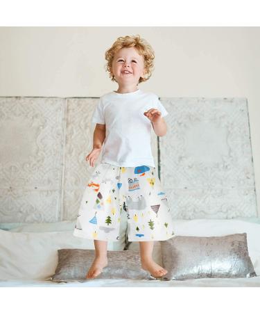 Waterproof Diaper Pants 2 Pack for Night Time Potty Training - Pink 4T-8T - Baby Boy and Girl - Buy Online on GoSupps.com