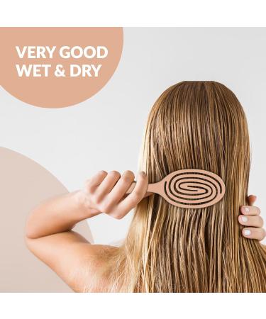 marQus Detangle Hair Brush - Ultra-Soft Bristles - Glide Through Tangles Easy - For All Hair Types - Wet & Dry Hair - 1pcs Rose Metallic Gold - Buy Online on GoSupps.com