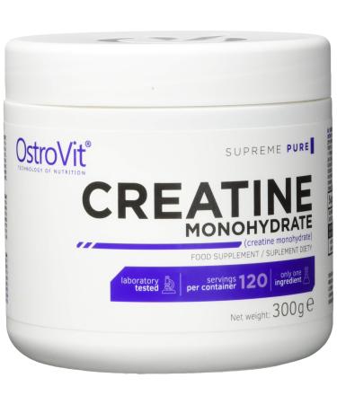 OSTROVIT 100% Creatine Monohydrate 300 g Pure Unflavoured 300g - Buy Online on GoSupps.com