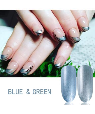 Hacaus 3D Metallic Painted Nail Gel Polish - 6 Colors for Creative Nail Art & Design - Buy Online on GoSupps.com