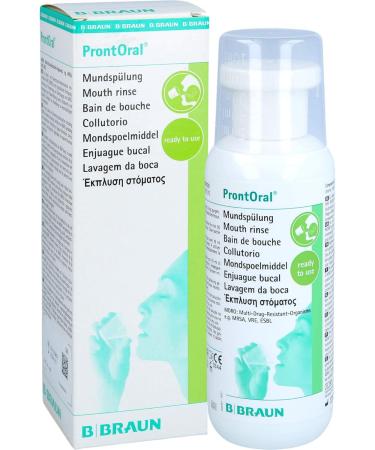 Prontoral Mouthwash Solution 250 ml - Effective Oral Care for Fresh Breath | Buy Internationally - Buy Online on GoSupps.com