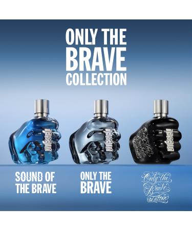 Diesel Sound of the Brave Eau de Toilette for Men Notes of Lemon Spicy Juniper Berries & Ambery Wood 6.7 Fl oz EDT - Buy Online on GoSupps.com