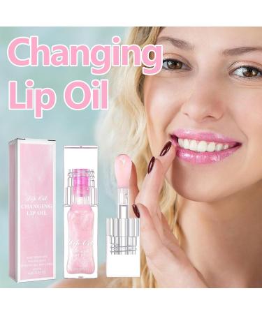Clear Lip Oils Nourishing Lip Balms Lips Moisturiser Clear Nourishing Oil Lip Balm Moisturizer Perfect and Suitable for Dry Cracked Lips Women Girls Cares - Buy Online on GoSupps.com