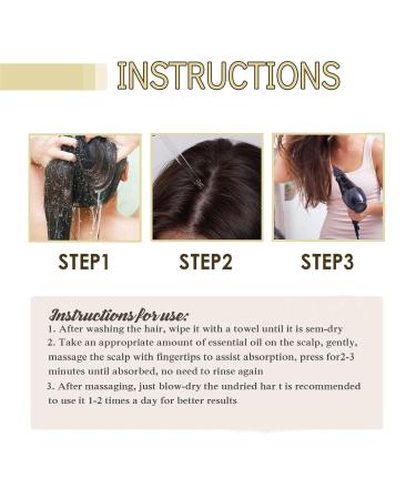 Organic Rosemary Hair Growth Oil | Natural Solution for Thin & Damaged Hair | 60ml - Buy Online on GoSupps.com