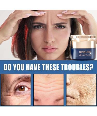 Japanese Qingling Wrinkle Removal Cream Japan Qingling Anti Aging Cream Japanese Wrinkle Removal Cream Qingling Instant Wrinkle Serum Qingling Wrinkle Cream For Face - Buy Online on GoSupps.com