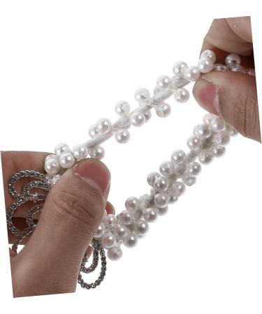 minkissy Girls Hair Accessories Ponytail Holder Girl Hair Tie Hair Ties for Girls Elastic Hair Tie for Girl Pearl Hair Tie Girl Hair Scrunchies Elasticity Hair Rope Plastic Child - Buy Online on GoSupps.com