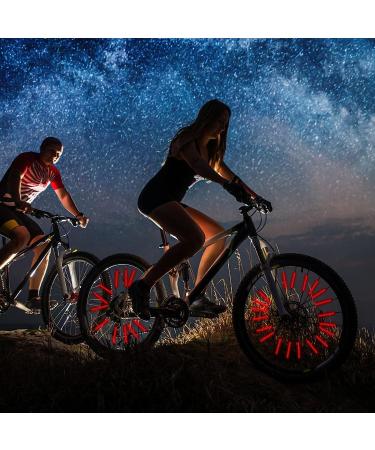 Inheming 48 PCS Bike Spoke Reflectors - Decorative Wheel Wraps for Kids Road & Mountain Bikes - Buy Online on GoSupps.com