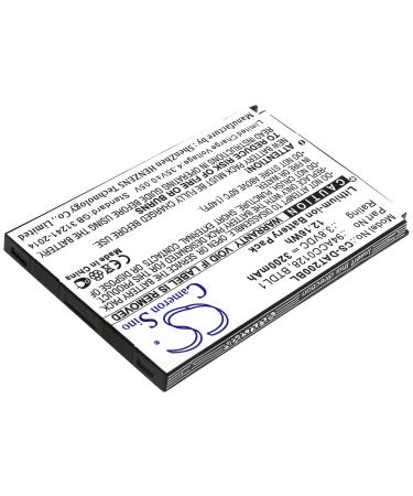 Replacement Battery Compatible with Datalogic Axist DL-Axist Part Number: 3H21-00000491 94ACC0128 94ACC0129 BTDL1 3200mAh/3.8V