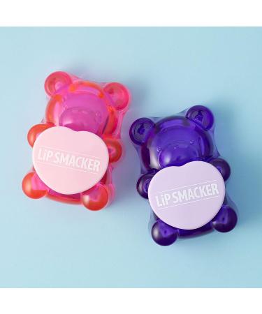 Lip Smacker BFF Sugar Bear Lip Balm Duo in Pink & Purple - Grapeful-4-U! & Luv U Straw-Beary Much! - Long-Lasting Hydration and Fruity Flavors! - Buy Online on GoSupps.com