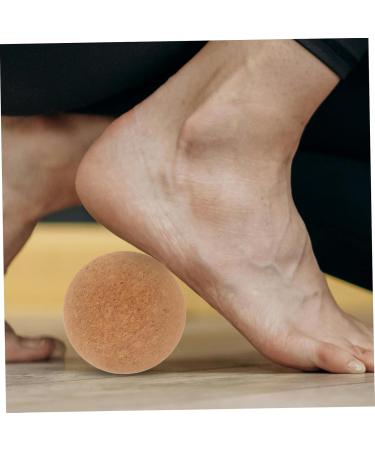Orfofe Massager 2-St Yogall Cork Peanut - Fascia Neck & Foot Massage Device | High-Density Yoga Aid Ball (100mm) - International Shipping Available - Buy Online on GoSupps.com
