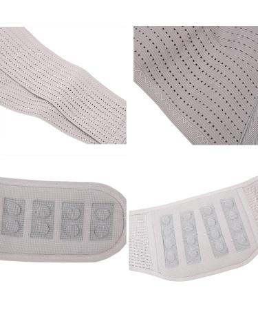 Elderly Adults Hot Pressing Lumbar Supports Belt Posture Corrector Self-Heating 24pcs Magnets Lower Waist Back Brace Massagers Gifts For Mum Dad (Color : Gray Size : S/Small) Gray S/Small - Buy Online on GoSupps.com