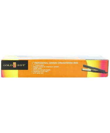Buy Gold N Hot Professional Ceramic Straightening Iron - 1 Inch | Best International Shipping - Buy Online on GoSupps.com