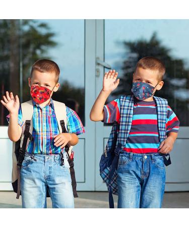 50PCS Kids Face Masks | Earloop Protective Breathable Children's Face Mask | Fun Zzx Spider Design - Buy Online on GoSupps.com
