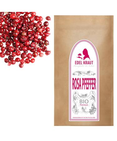 Rosa Pepper Organic 100g | 100% Natural Pink Pepper Berries - Noble Herb - Premium Additive-Free Red Pepper Grains - Buy Online on GoSupps.com