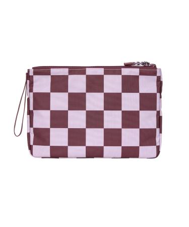 L SSIG Baby Diaper Bag with Changing Mat - Casual Organizer for On-the-Go in Deep Red/Lavender Dark Red | International Shipping Available - Buy Online on GoSupps.com
