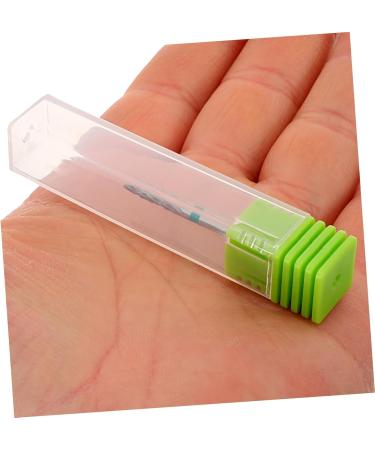 Beatifufu Nail Polisher Nail Drill Bits Nail Art Polishing Tools Manicure Drill Bits Nail Art Drill Bits Manicure Tools Drill Bits for Nails Metal Nail Drill Bit Manicure Accessories 7.00X1.30X1.30CM Green - Buy Online on GoSupps.com