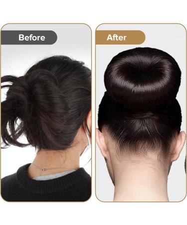 8Piece Hair Bun Maker for Women DIY Girls French Hair Bun Snap Roll Bun Tool Twist Donut Bun Hairstyle - Buy Online on GoSupps.com