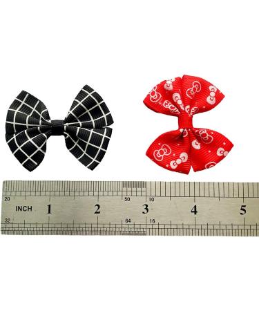 20pcs Dog Hair Bows with Alligator Clips for Small to Medium Dogs - Grooming Accessories for Cats, Puppies, and Yorkshire Terriers - Buy Online on GoSupps.com