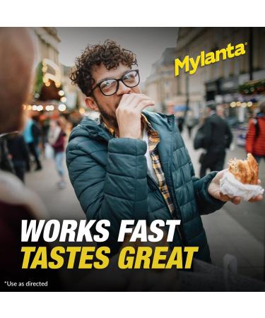 Mylanta Heartburn and Gas Relief Liquid Antacid Classic Flavor 12 Fluid Ounce *NEW* Classic Flavor - Buy Online on GoSupps.com