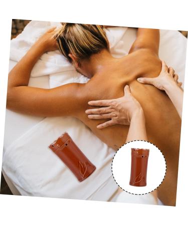 Healeved 2pcs Ceramic Moxibustion Jar - Handheld Acupuncture Tool for Pain Relief | International Shipping Available - Buy Online on GoSupps.com