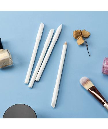 PAGOW 5-Piece White Nail Whitening Pencils Set with Cuticle Pusher - DIY French Manicure Supplies & Nail Art Decoration Tool - Buy Online on GoSupps.com