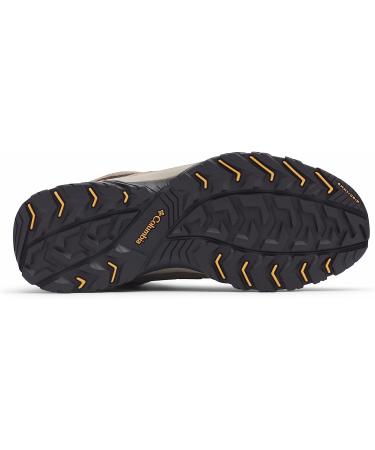 Columbia Men's Crestwood Mid Waterproof Hiking Shoe 9.5 - Cordovan/Squash - Buy Online on GoSupps.com
