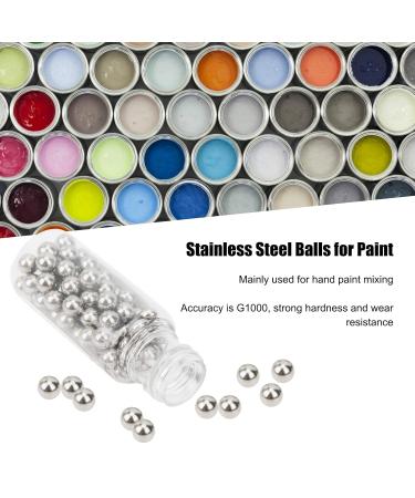 200 Pieces Paint Mixing Balls for Nail Polish & Model Paints | 5.95mm Stainless Steel 304 Stirring Balls for Paint Mixing - Buy Online on GoSupps.com