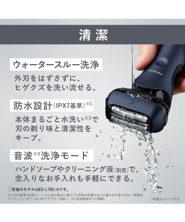 Panasonic ES-LT6Q-S Men's Shaver LAMDASH 3 Blades with Charging Stand - High Grade Silver - Japan Import 2023 Model | Buy Online Worldwide - Buy Online on GoSupps.com