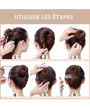 30 Pieces Invisible Hair Networks for Ballet - Elastic Hair Nets with Needles for Kids | Sleeping Hair Accessories in Black Coffee & Gold - Buy Online on GoSupps.com