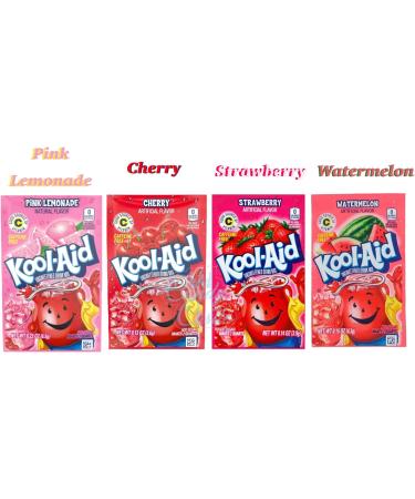 Kool-Aid Sachets Variety Pack of 10 flavoured Sachets - Water Squash packets gift set 10 - Buy Online on GoSupps.com