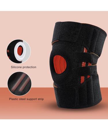 Knee Sleeves - Adjustable Compression Knee Brace for Men & Women | Perfect for Climbing Camping Badminton & Tennis - International Shipping Available - Buy Online on GoSupps.com
