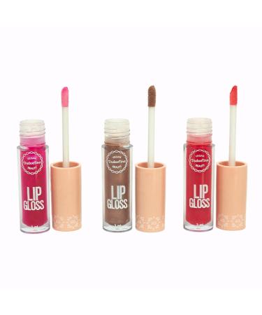 Duda e Tina Lip Gloss - High Shine Sheer Color Vegan & Cruelty-Free Clean Beauty - Travel Size (Nude) | Shop Internationally - Buy Online on GoSupps.com