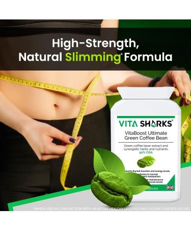 VitaBoost Ultimate Green Coffee Bean: 60 Kosher Capsules for Healthy Weight Loss & Metabolism Boost - Buy Online on GoSupps.com