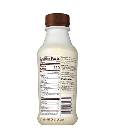 Starbucks Iced Espresso Vanilla Latte 14oz Bottles (8 Pack) - Buy Online - Buy Online on GoSupps.com
