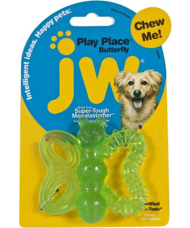JW Pet Playplace Butterfly Teether - Multicolor Adult Teething Toy - Buy Online on GoSupps.com