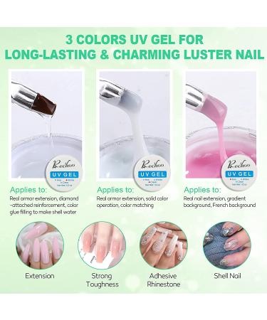 COOSA Acrylic Nail Kit Set - Professional DIY Gel Nail Art Decoration with Nail Dryer - Buy Online on GoSupps.com