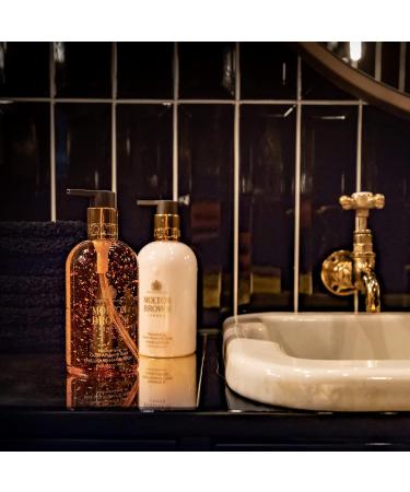 Molton Brown Oudh Accord and Gold Hand Wash 300ml - New Version - Buy Online on GoSupps.com