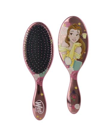 Wet Brush Disney Original Detangler Brush Princess Wholehearted - Rapunzel, Silver - All Hair Types - Ultra-Soft IntelliFlex Bristles Glide Through Tangles with Ease