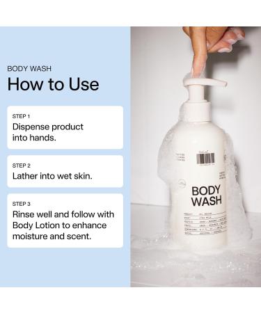 DedCool Body Wash Xtra Milk | Moisturizing Vegan Cleanser with Shea Butter Aloe & Snow Mushroom | Non-Toxic Carbon-Neutral Formula | Bergamot White Musk & Amber Scent | 8.5 fl oz XMilk 8.5 Fl Oz (Pack of 1) - Buy Online on GoSupps.com