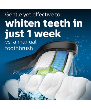 Philips Sonicare DiamondClean Black Toothbrush Heads - HX606295, 2-Pack - Buy Online on GoSupps.com