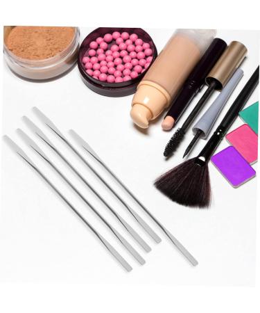 Homoyoyo Spatules De M lange Cosm tique Acier Inoxydable 5 Pcs 15 Cm Multifonctionnelles Pour Maquilleurs Professionnels Usage Visage Fond De Teint Nail Art - Buy Online on GoSupps.com