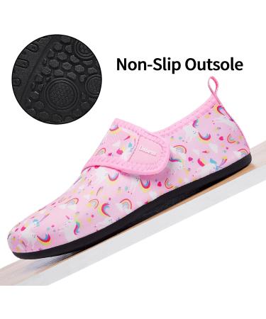 Kids Unicorn Pink Water Shoes - Quick-Dry Aqua Sports Shoes for Boys & Girls - Buy Online on GoSupps.com