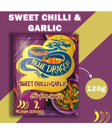 Blue Dragon Sauce Pouch Pick N Mix - Choose From 8+ Flavours | Satay Stir-Fry Oyster & Spring Chow Mein Pad Thai Teriyaki Sweet Chilli Sweet & Sour Black Bean - Pack of 2 X 120 - Buy Online on GoSupps.com